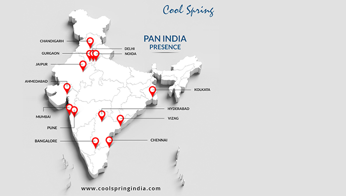 Cool Spring India - Map